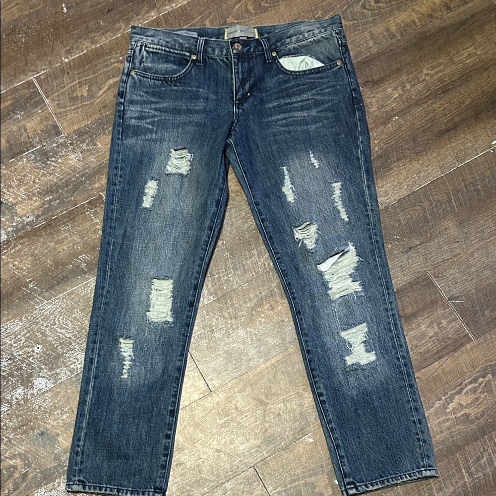 Paper Denim Cloth Women’s Distressed Jeans‎ Size 31 Marilyn Low Rise Matchstick